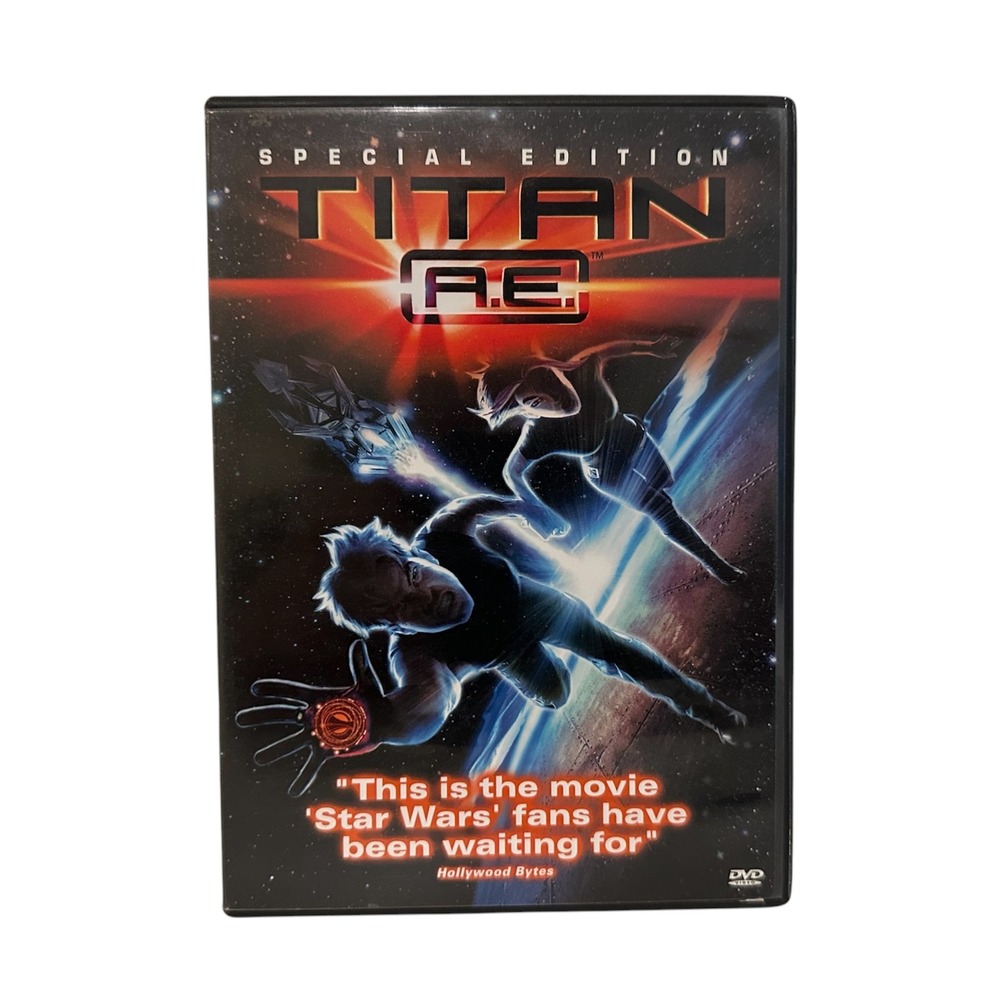 Titan A.E. Special Edition DVD 2000 Don Bluth Complete w/ Insert Matt Damon